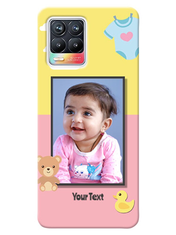 Custom Realme 8 Pro Back Covers: Kids 2 Color Design