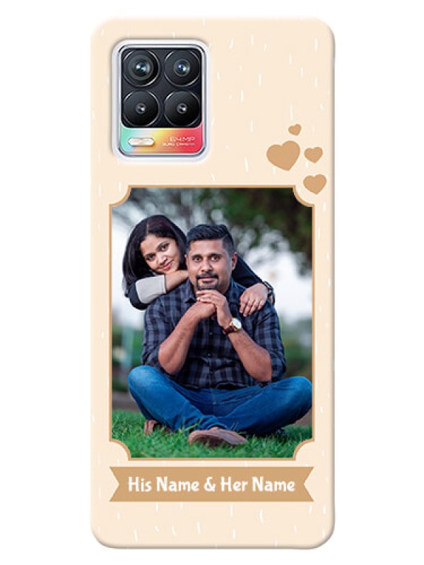 Custom Realme 8 Pro mobile phone cases with confetti love design 