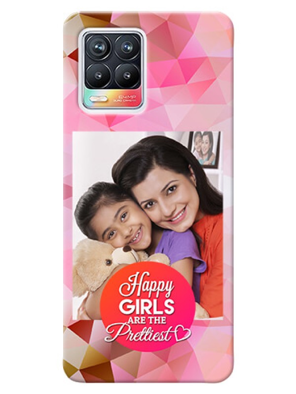 Custom Realme 8 Pro Personalized Phone Covers: Abstract Triangle Design