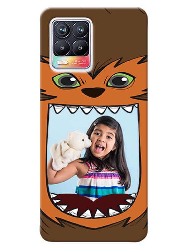 Custom Realme 8 Pro Phone Covers: Owl Monster Back Case Design