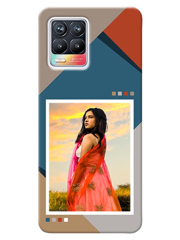 Custom Realme 8 Pro Mobile Back Covers: Retro color pallet Design