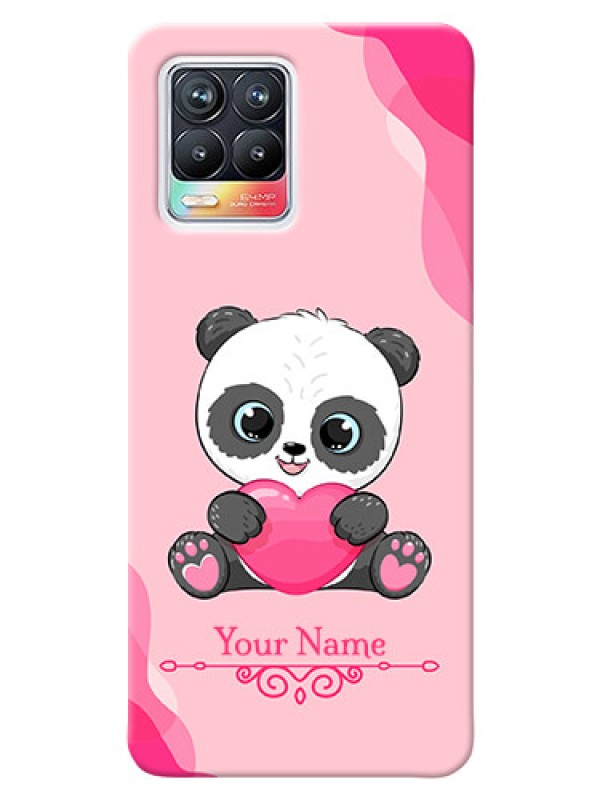 Custom Realme 8 Pro Mobile Back Covers: Cute Panda Design