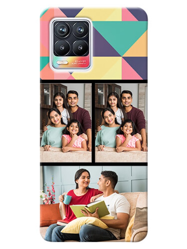Custom Realme 8 4G personalised phone covers: Bulk Pic Upload Design