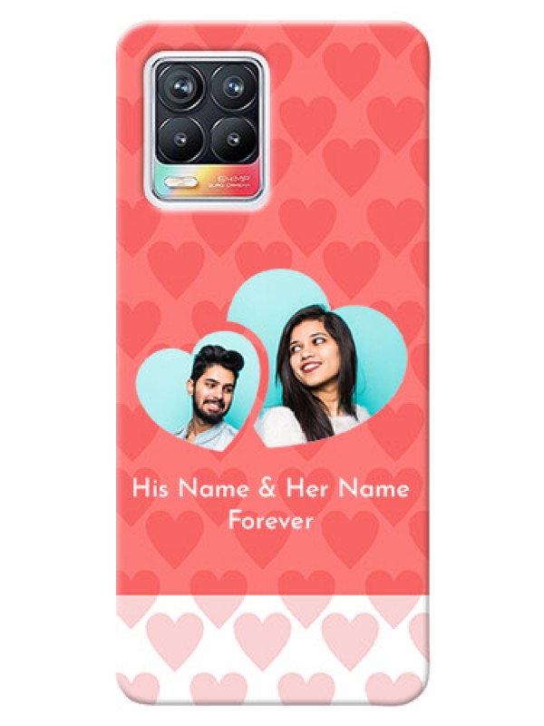 Custom Realme 8 4G personalized phone covers: Couple Pic Upload Design