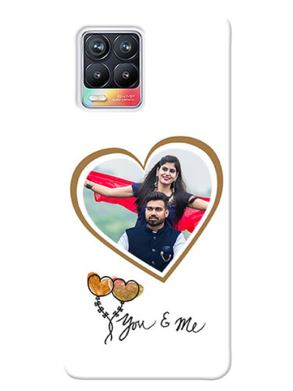 Custom Realme 8 4G customized phone cases: You & Me Design