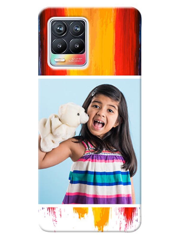 Custom Realme 8 4G custom phone covers: Multi Color Design