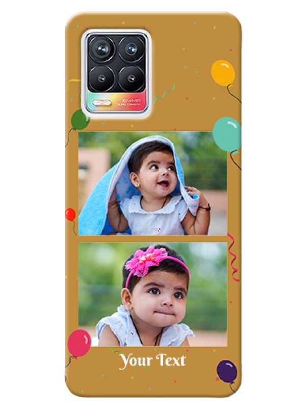 Custom Realme 8 4G Phone Covers: Image Holder with Birthday Celebrations Design
