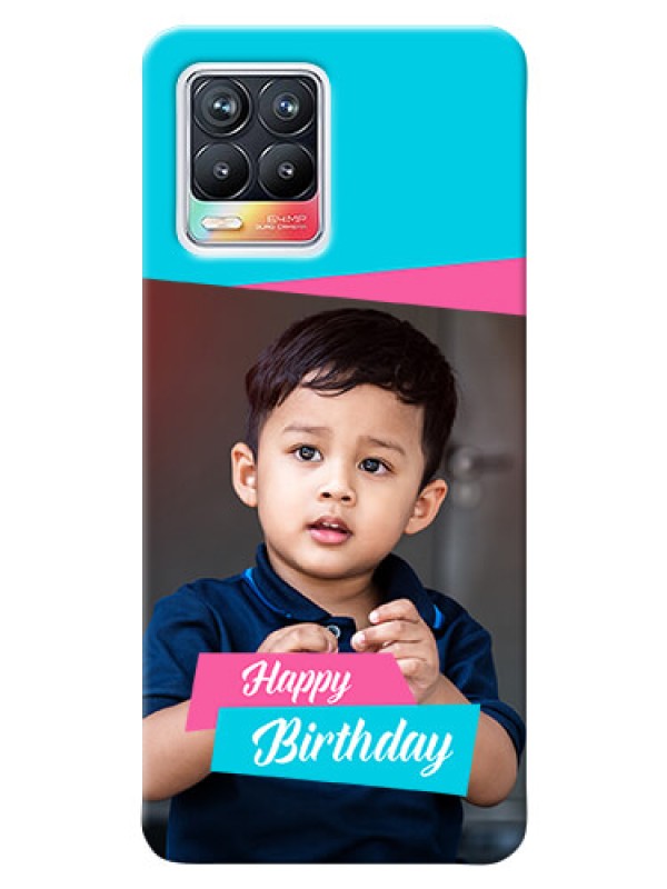 Custom Realme 8 4G Mobile Covers: Image Holder with 2 Color Design