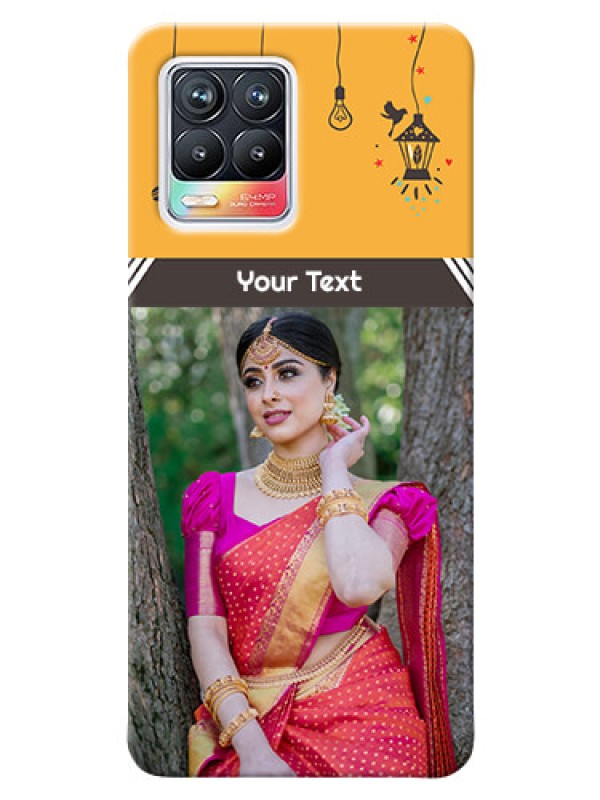 Custom Realme 8 4G custom back covers with Family Picture and Icons 