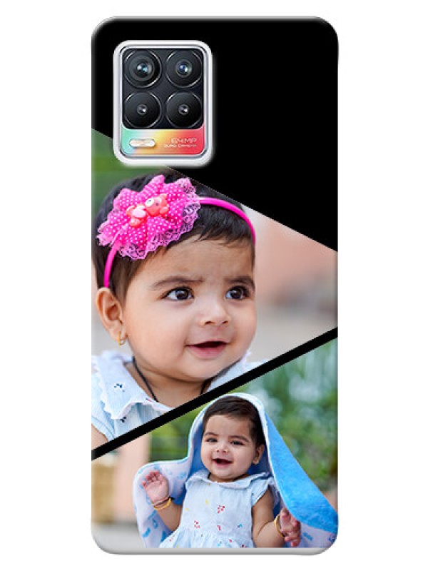 Custom Realme 8 4G mobile back covers online: Semi Cut Design