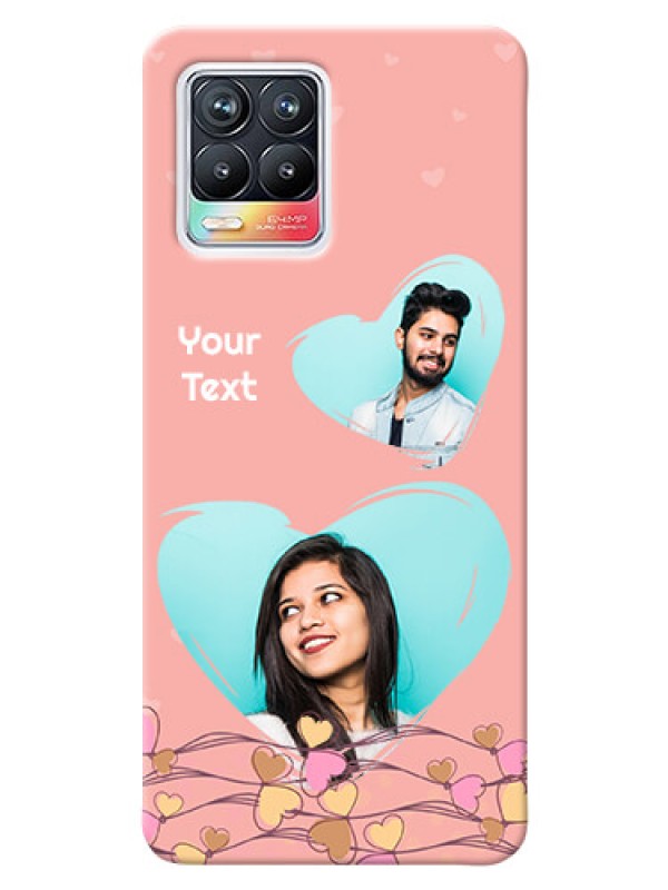 Custom Realme 8 4G customized phone cases: Love Doodle Design