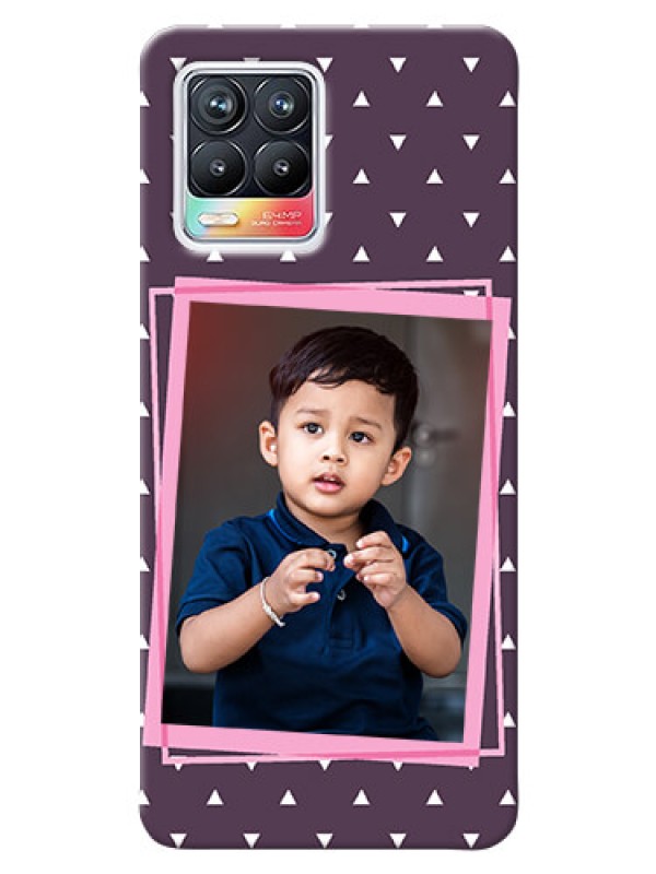 Custom Realme 8 4G Phone Cases: Triangle Pattern Dotted Design