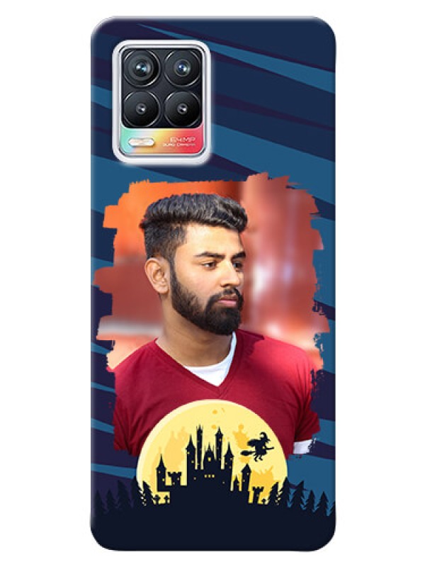 Custom Realme 8 4G Back Covers: Halloween Witch Design 