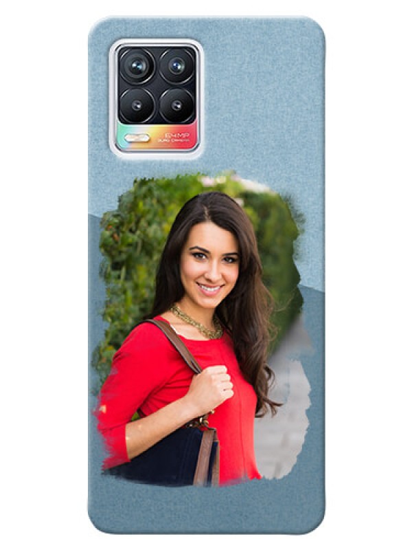 Custom Realme 8 4G custom mobile phone covers: Grunge Line Art Design