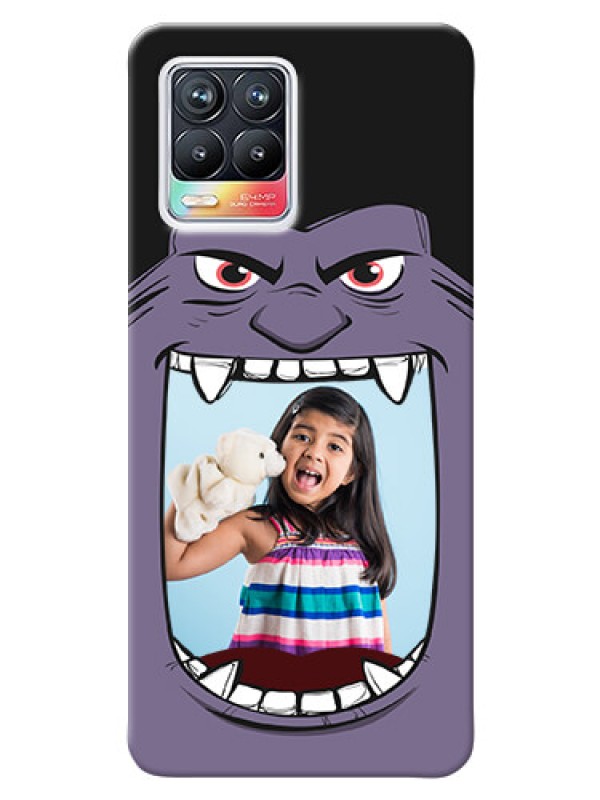 Custom Realme 8 4G Personalised Phone Covers: Angry Monster Design
