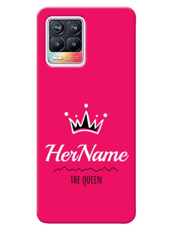 Custom Realme 8 4G Queen Phone Case with Name