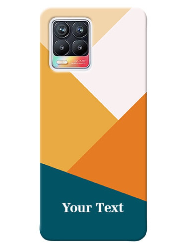 Custom Realme 8 Custom Phone Cases: Stacked Multi-colour Design