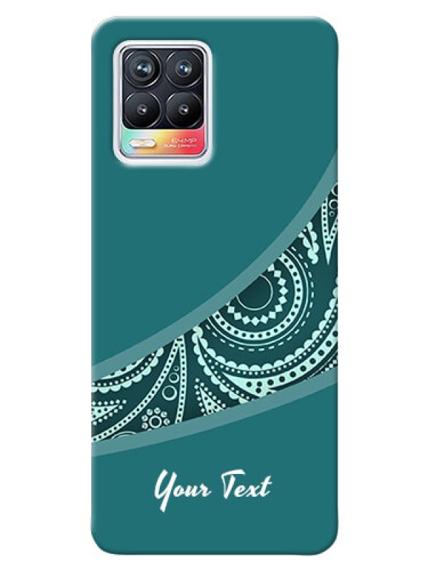 Custom Realme 8 Custom Phone Covers: semi visible floral Design