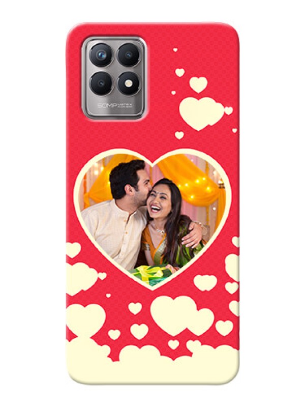 Custom Realme 8i Phone Cases: Love Symbols Phone Cover Design