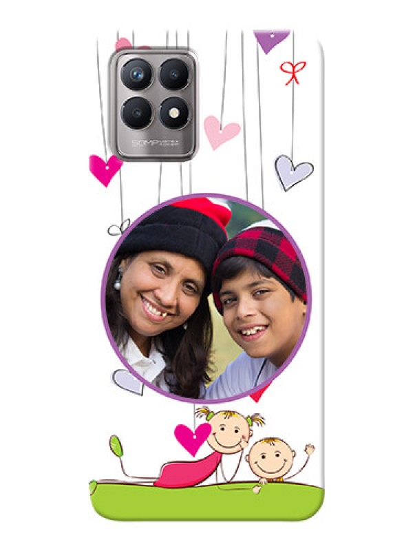 Custom Realme 8i Mobile Cases: Cute Kids Phone Case Design