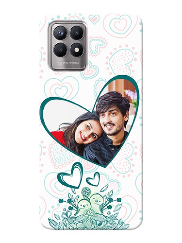 Custom Realme 8i Personalized Mobile Cases: Premium Couple Design