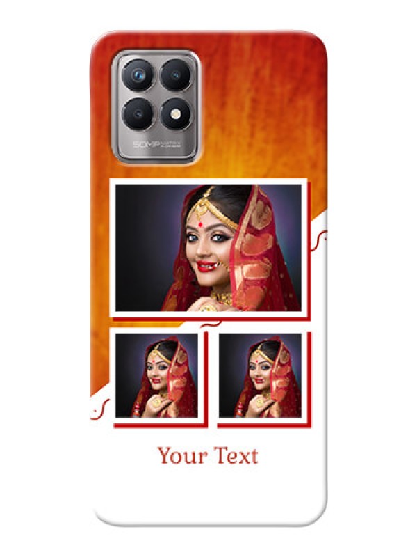 Custom Realme 8i Personalised Phone Cases: Wedding Memories Design 