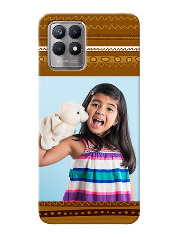 Custom Realme 8i Mobile Covers: Friends Picture Upload Design 