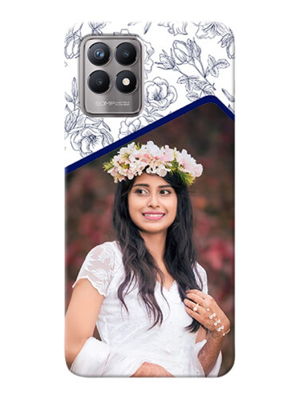 Custom Realme 8i Phone Cases: Premium Floral Design