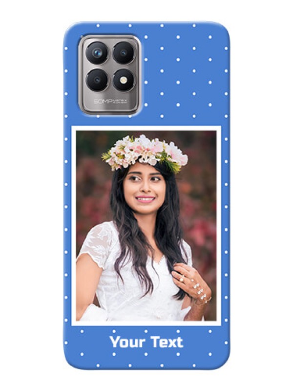 Custom Realme 8i Personalised Phone Cases: polka dots design
