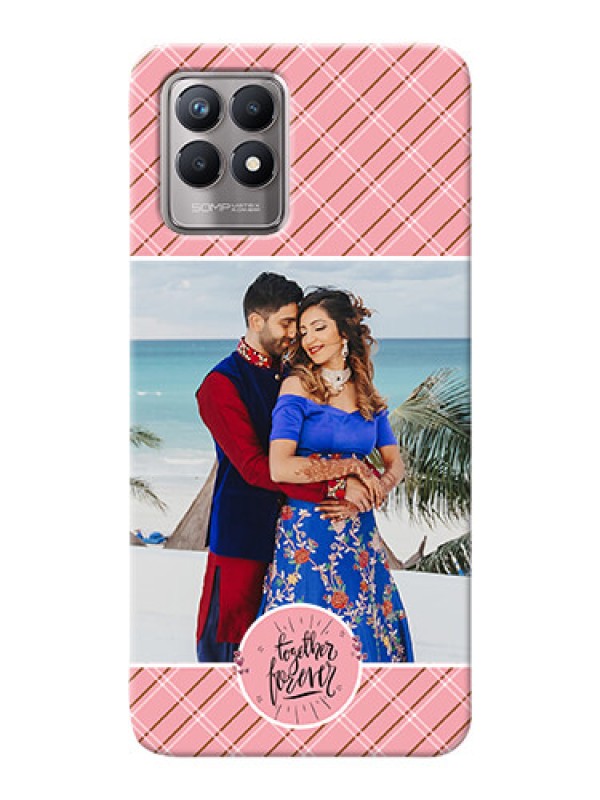 Custom Realme 8i Mobile Covers Online: Together Forever Design