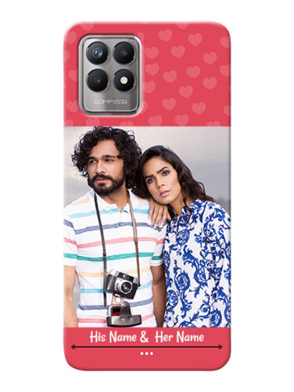 Custom Realme 8i Mobile Cases: Simple Love Design