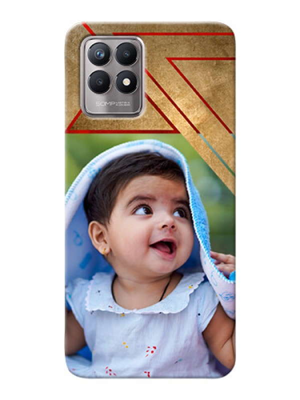 Custom Realme 8i mobile phone cases: Gradient Abstract Texture Design