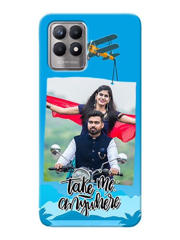 Custom Realme 8i custom mobile phone cases: Traveller Design 