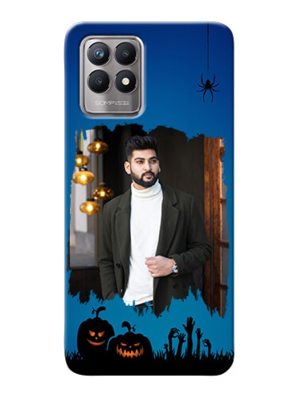Custom Realme 8i mobile cases online with pro Halloween design 