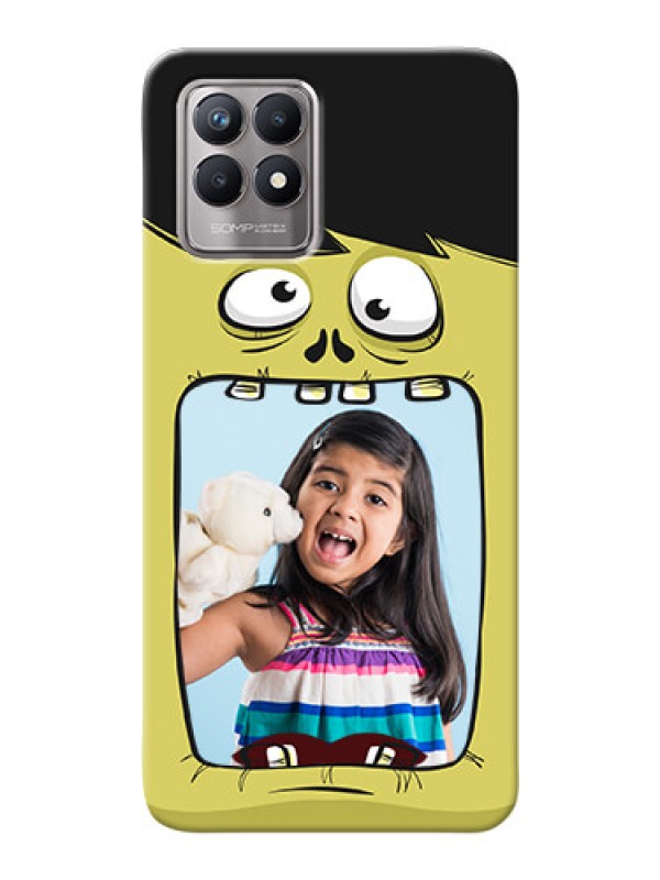 Custom Realme 8i Mobile Covers: Cartoon monster back case Design