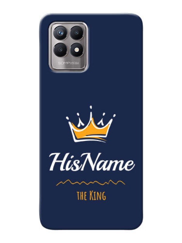 Custom Realme 8i King Phone Case with Name