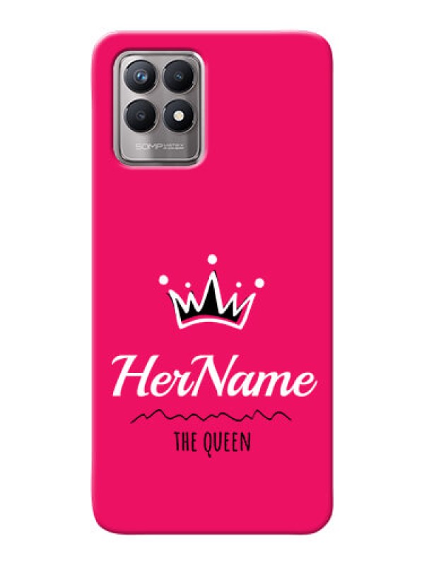Custom Realme 8i Queen Phone Case with Name
