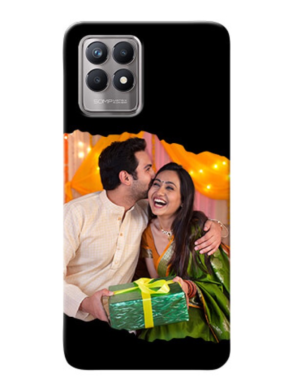 Custom Realme 8I Custom Phone Covers: Tear-off Design