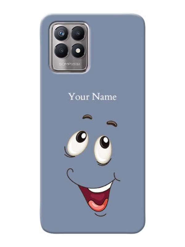Custom Realme 8I Phone Back Covers: Laughing Cartoon Face Design