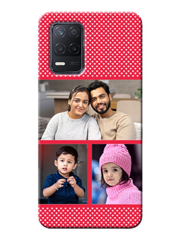 Custom Realme 8s 5G mobile back covers online: Bulk Pic Upload Design