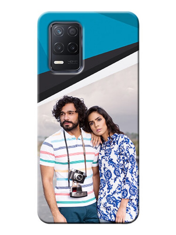 Custom Realme 8s 5G Back Covers: Simple Pattern Photo Upload Design