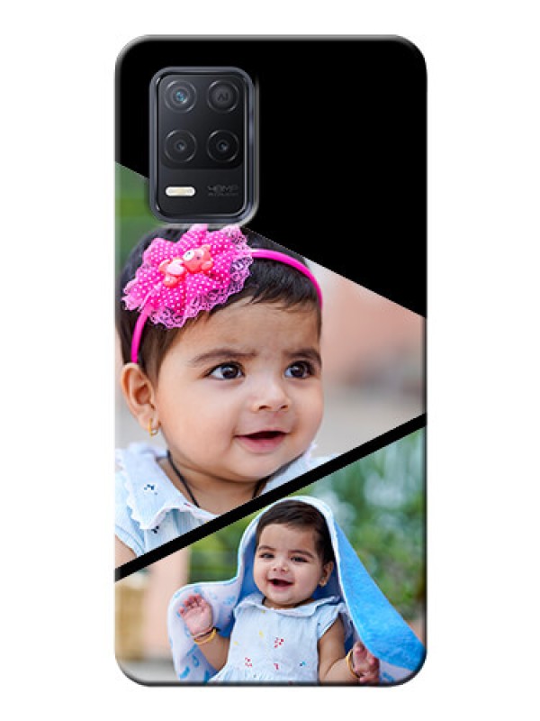 Custom Realme 8s 5G mobile back covers online: Semi Cut Design