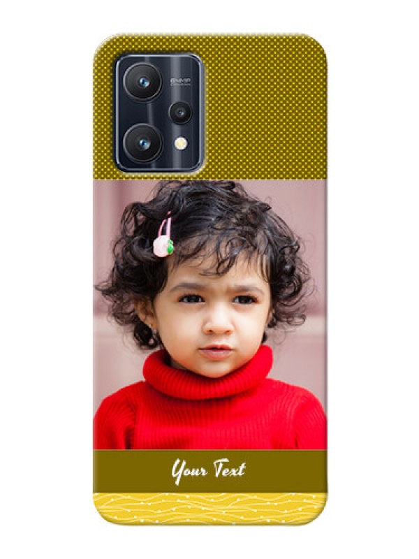 Custom Realme 9 4G custom mobile back covers: Simple Green Color Design