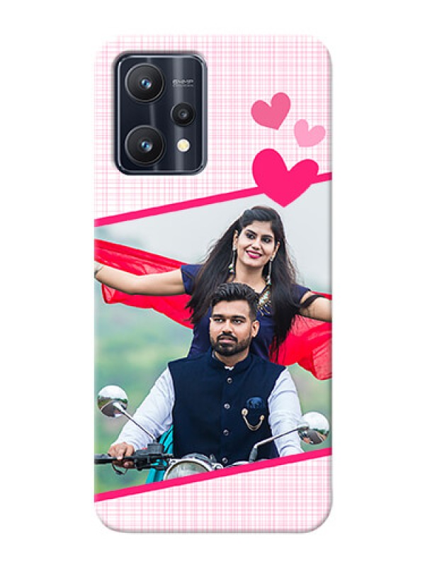 Custom Realme 9 4G Personalised Phone Cases: Love Shape Heart Design