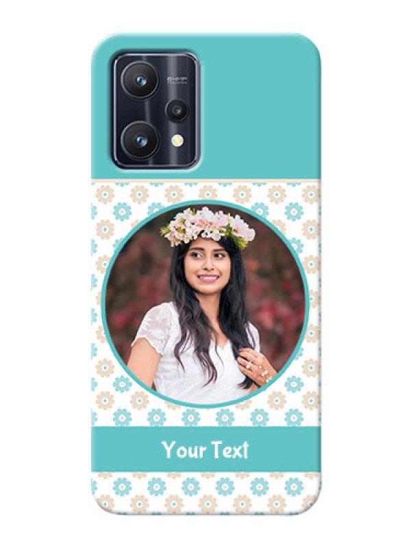 Custom Realme 9 4G Custom Mobile Back Covers: Beautiful Flowers Design