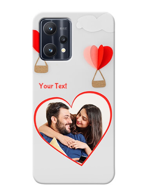 Custom Realme 9 4G Phone Covers: Parachute Love Design