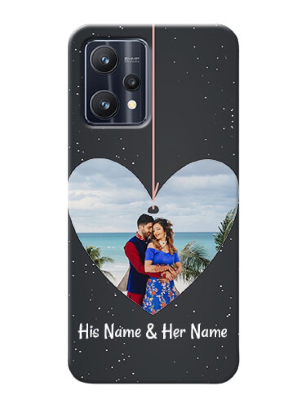 Custom Realme 9 4G custom phone cases: Hanging Heart Design