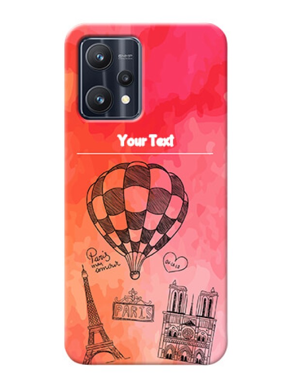 Custom Realme 9 4G Personalized Mobile Covers: Paris Theme Design