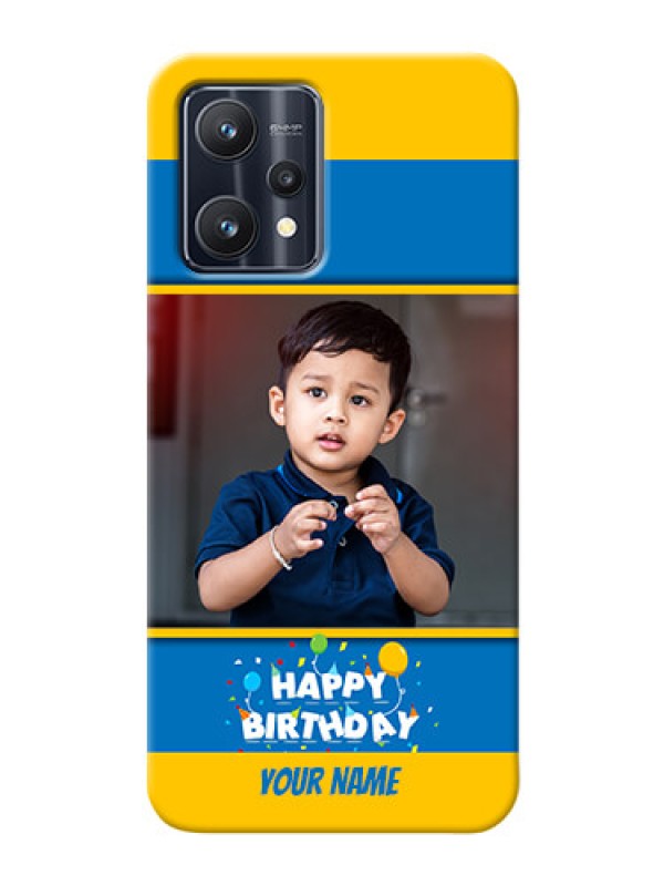 Custom Realme 9 4G Mobile Back Covers Online: Birthday Wishes Design
