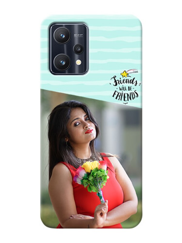 Custom Realme 9 4G Mobile Back Covers: Friends Picture Icon Design
